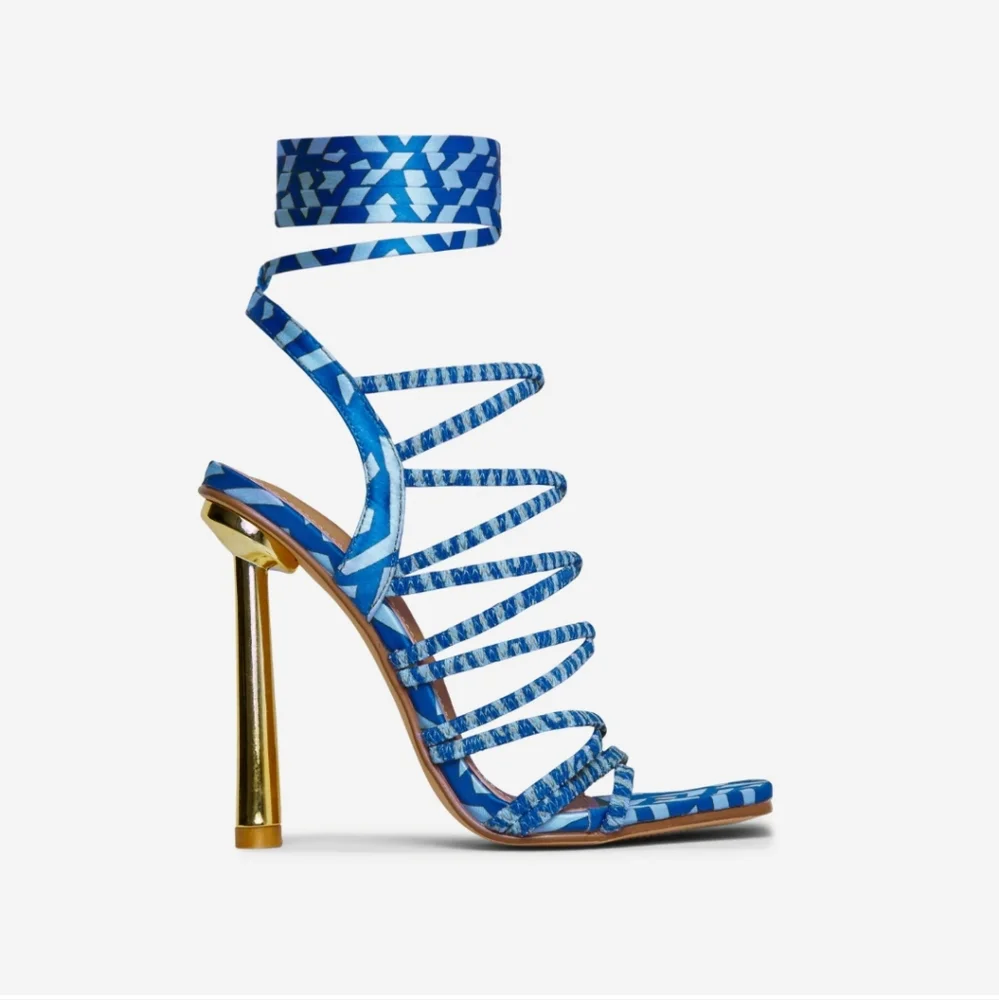 ❤️Aqua Blue Heel💎 - Picture 2 of 5